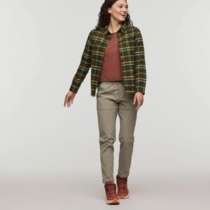 NWT Cotopaxi Mero Organic Flannel Shirt-Woods Plaid
